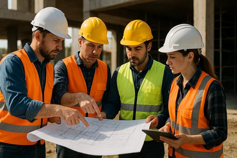 Équipe chantier - TMCB CONSTRUCTION